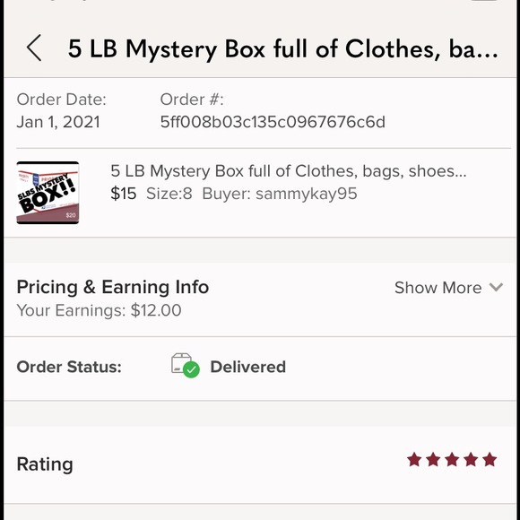 5 Stars 5LB Mystery Box Full of Clothes/ goodies / treasure 30 dollars - Picture 4 of 8